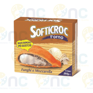 softicroc funghi e mozzarella