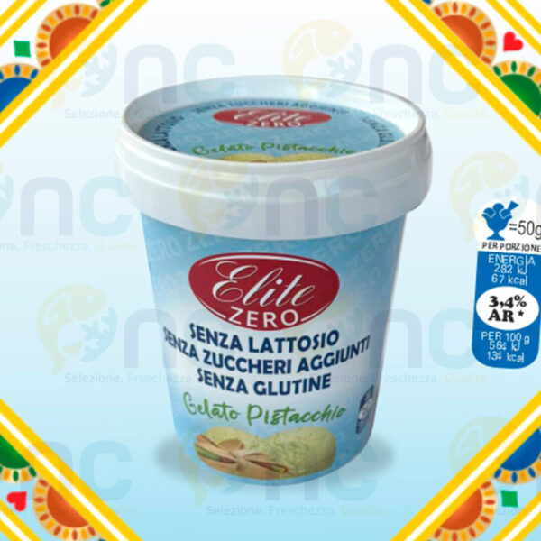 Gelato elite zero pistacchio