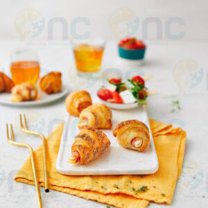 Mini croissant prosciutto/formaggio