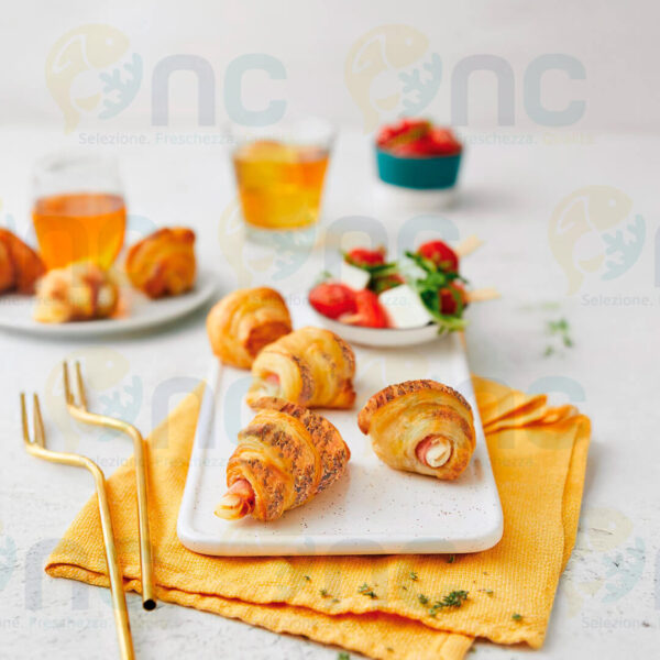 Mini croissant prosciutto/formaggio