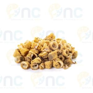 Anelli e ciuffi di calamaro panati e fritti (panati e pastellati)