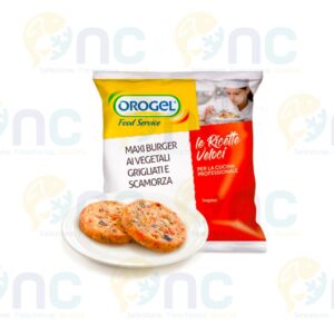 Burger di verdure grigliate e scamorza