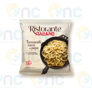 Tonnarelli cacio e pepe gelit