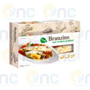 branzino-senza-glutine con verdure grigliate