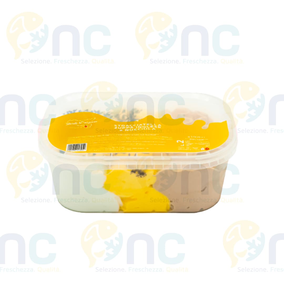Stracciatella, zuppa inglese e nocciola - 1KG